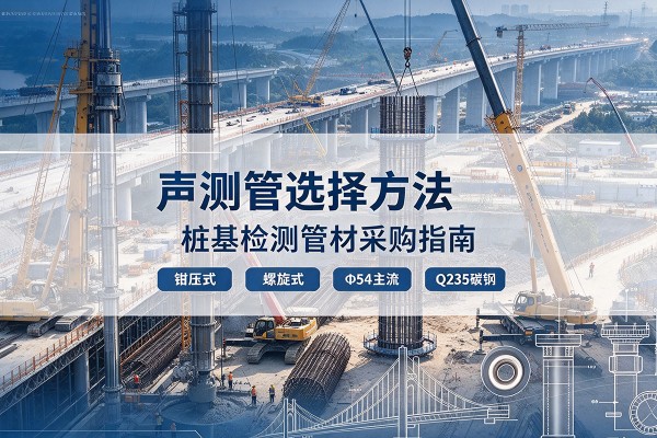 海口声测管选型标准