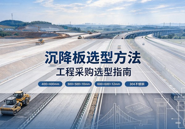 海口沉降板选择方法