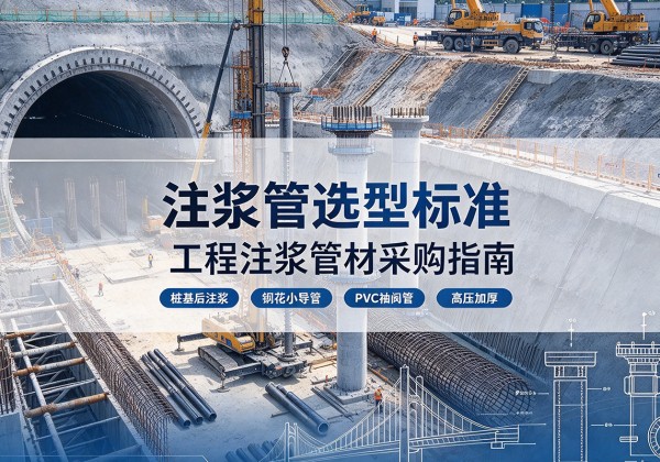 海口注浆管选型标准